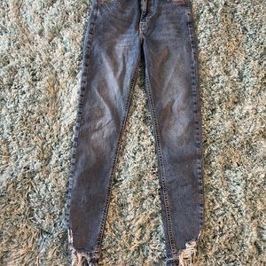 Topshop High rise Skinny Ankle Jeans Sz 26
